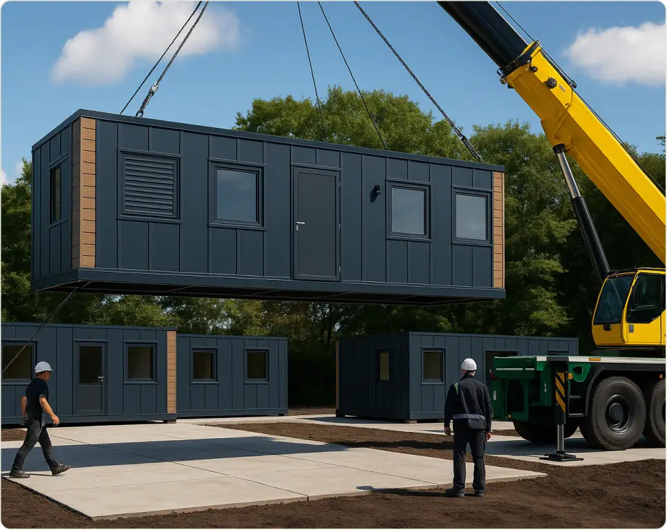 Constructie woonunit Constructie woonunit
