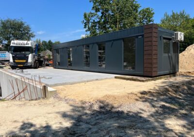 Noodwoning bij nieuwbouw klaar voor ingebruikname