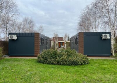 Woonunit in achtertuin Den Haag
